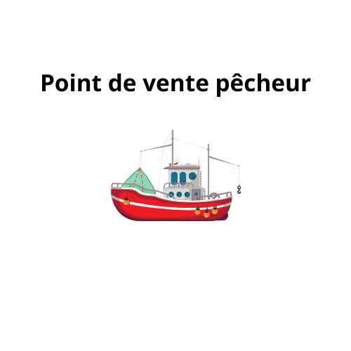 Point de vente pêcheur